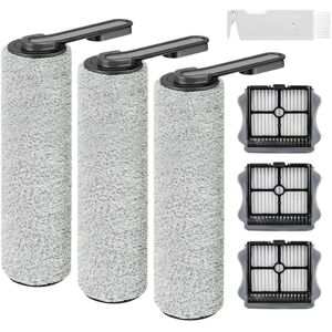 Tlily - Rollers Brush Replacement and Filters for Floor one S5/Floor One S5 Pro Cordless Vacuum Cleaner