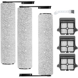 TLILY Rollers Brush Replacement and Filters for Floor ONE S6 & S7 Pro Cordless Vacuum Cleaner
