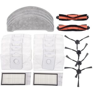 Tlily - Rolling Side Brush hepa Filter Mops Cloths Dust Bags for eve Plus Robot Vacuum Cleaner Parts