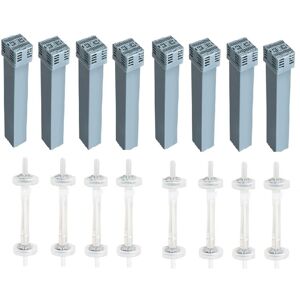 Tlily - SC1200 Filter Replacement Kit for so Clean Machine Clean, Cartridge Filter Kit Replacement cpap Filters