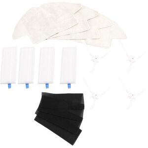 TLILY Side Brush Filter and Mop Cloth Replacement Accessories for Qihoo 360 S6 Robot Vacuum Cleaner