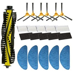 TLILY Side Brush Filter Mop Roller for Exvac660 Robot