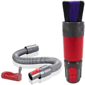 YMYNY Soft and Anti-Scratch Replacement Brush for Dyson V7V8V10V11 Vacuum Cleaner, Brush Nozzle for Removing Fine Surface Dust (3-Piece Set) MUMU
