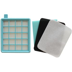 Sollbry - 2x Filter Set 4 Pieces Suitable Vacuum Cleaner Filter Compact Replacement Filter FC8470 FC8471 FC8515 FC8516