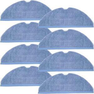 Pack Replacement Mop Cloths for Roborock T7s/plus S70 S7MaxV G10S Robot Vacuum Cleaner, 8 Pack Microfiber Mop Pads - Sollbry
