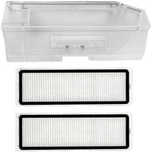 Tlily - Spare Dust Box hepa Filter for Xiaomi Mijia B101CN Dreame S10 / S10 Pro Robot Vacuum Cleaner Accessories Parts