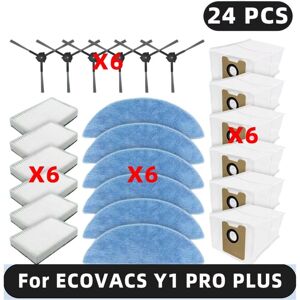 TLILY Spare Parts Side Brush Hepa Filter Mop Cloth Dust Bag Accessories