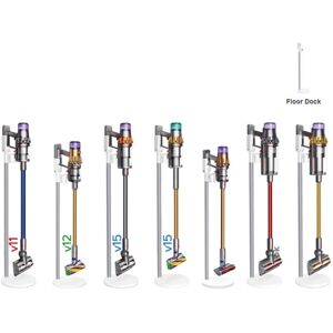 Tlily - Storage Bracket for Dyson V7 V8 V10 V11 V12 V15 Vacuum Cleaner Brush Head Stand Suction Nozzle Base Station Tools -b