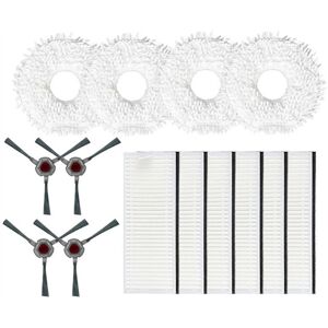 TLILY Suitable For ECOVACS Deebot N9+ Floor Sweeping Robot Replaceable Accessories Filter Screen Edge Brush Cleaning Cloth