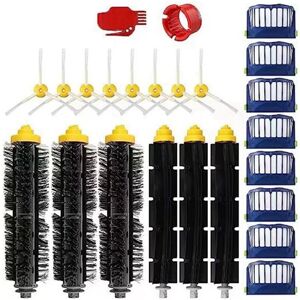 Tlily - Suitable for iRobot Roomba Sweeper 600 Series Accessories 595/650/528/620 Side Brush Roll Brush Filter