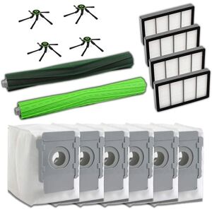 Tlily - Suitable For irobot S9 S9+ Floor Sweeping Robot Replaceable Accessories Filter Screen Edge Brush Cleaning Cloth
