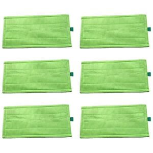 Tlily - Suitable for Kobold SP600 MF600 Vacuum Cleaner Spare Parts Accessories Dry and Wet Washable Mop Pad 6PCS