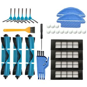 Tlily - Sweeping robot accessories, suitable for Conga 3090 sweeping machine, main brush side brush rag filter set