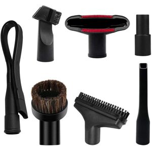 TLILY Universal Replacement 32mm (1 1/4 Inch Vacuum Attachments) and 35mm 3/8 Inch) Accessories Dusty Brush Kit 7Pcs
