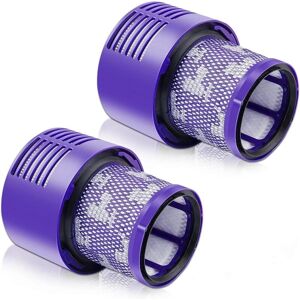 Sjqka - V10 Filter for Dyson, Replacement Dyson Filter, V10 Animal Filter for Dyson V10 SV12 Cordless Cyclone Animal Absolute Washable 2Packs