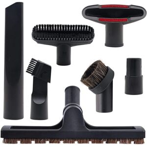 Tlily - Vacuum Attachments Accessories Cleaning Kit Hardwood Floor Brush for 32mm (1 1/4 inch) Standard Hose 7 Pack