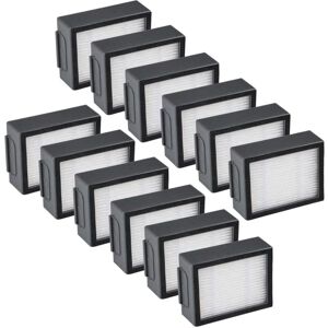 Tonchean - Vacuum Cleaner Accessory12 Pack hepa Vacuum Cleaner Filters Compatible for Roomba i & e Series Robot i3 i4 i6 i7 i8 e5 e6 +more