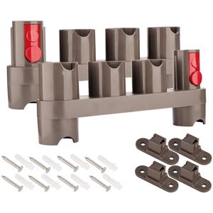 Tlily - Vacuum Cleaner Brushes Tool Accessory Attachment Organizer Docking Station Wall Mount Holder for Dyson V7 V8 V10 V11