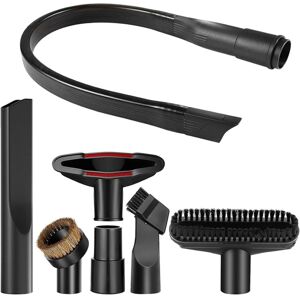 TLILY Vacuum Cleaner Nozzle Set 32-35mm, Universal Attachment Brush with Crevice Furniture