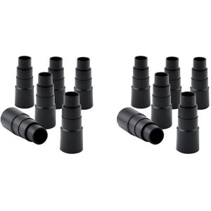 Tlily - Vacuum Cleaner Power Tool Adaptor, 12 pcs Vacuum Hose Adapter Reducer Hose for Dust Extraction Vacuum Cleaner