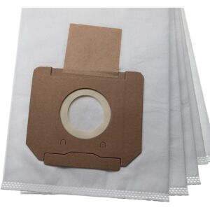 vhbw 10 microfleece Dust Bags Replacement for Kärcher 6904-2080 for Vacuum Cleaner, 75,5 cm x 20cm, White