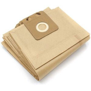 10 Paper Dust Bags Replacement for Nilfisk 1408618000 for Vacuum Cleaner, brown - Vhbw