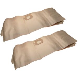 10 Paper Dust Bags Replacement for Thomas 450, 787114, 787179 for Vacuum Cleaner, 90.9cm x 38.15cm, brown - Vhbw