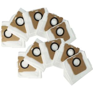 Vhbw - 10x Dust Bag Replacement for Dreame RDB3 for Robot Vacuum Cleaner - Dust Storage Bag for the Suction Unit