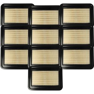 10x Flat-Fold Filter compatible with Milwaukee as 30 mac, as 42 mac, as 30 lac Vacuum Cleaner - Pleated Filter Element - Vhbw