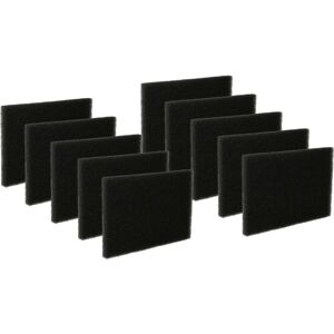 10x Motor Protection Foam Filter compatible with Vacuum Cleaner replacement for 668090801/6, 6680908016, 899668090800/2, 8996680908002 - Vhbw