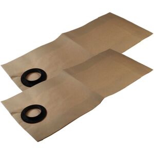10x Filter Bag compatible with Festool sr 12, sr 14 Dust Extractor - Paper, 33.8 cm x 83.4 cm, Sand-Coloured - Vhbw