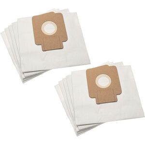 VHBW 10x Vacuum Cleaner Bag compatible with Hoover tr TW1550001, TRTW1560011, TRTW1560019, TRTW1570011 Vacuum Cleaner - Paper, 16.5 cm x 18 cm, beige