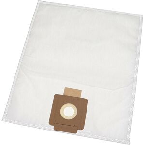 10x Vacuum Cleaner Bag compatible with Kärcher t 12/1 ecoefficiency, t 12/1 Jubilee, t 12/1, t 12/1 Adv Vacuum Cleaner, 36 cm x 23.5 cm, White - Vhbw