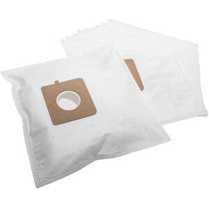 Vhbw - 10x Vacuum Cleaner Bag compatible with lg Electronics vca 663/ stq, vca 683, vcb 564 Vacuum Cleaner - Microfleece, 30.5 cm x 17 cm, White
