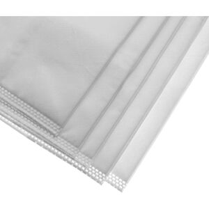 10x Filter Bag compatible with Protool Festool vcp 320 e Dust Extractor - Microfleece, 63.6 cm x 30.1 cm, White - Vhbw