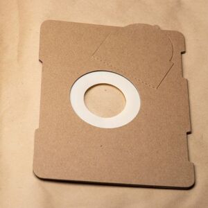 10x Filter Bag compatible with Protool Festool vcp 320 e Dust Extractor - Paper, 66.2 cm x 29.6 cm, Sand-Coloured - Vhbw