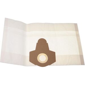 10x Vacuum Cleaner Bag Replacement for 20 l fine dust filter bag, 7081411008871 for Vacuum Cleaner, 20 l capacity 31 cm x 18.5 cm, White - Vhbw