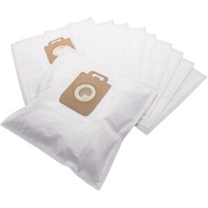 10x Vacuum Cleaner Bag Replacement for AEG/Electrolux S-Bag for Vacuum Cleaner, Microfleece, 32 cm x 19 cm, White - Vhbw