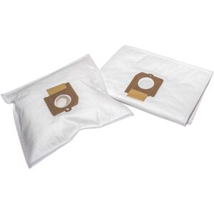 10x Vacuum Cleaner Bag Replacement for Menalux 3172 for Vacuum Cleaner, Microfleece, 28 cm x 20 cm, White - Vhbw
