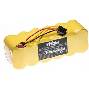 vhbw 1x Battery compatible with Profimaster Robot 2712 Home Cleaner (3000mAh, 14.4 V, NiMH) - Replacement for AT5186005100, LP43SC2000P battery