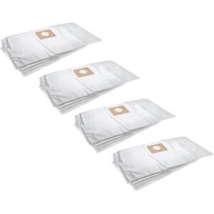 20 microfleece Dust Bags compatible with Festool srm 152 e-as Vacuum Cleaner, 34cm x 66.5cm, White - Vhbw