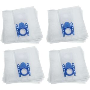 Vhbw - 20 microfleece Dust Bags compatible with Kärcher vc 6200, vc 6250 pet, vc 6300, vc 6300 b, vc 6350 Vacuum Cleaner, 29,8cm x 30cm, White