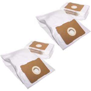 vhbw 20 microfleece Dust Bags compatible with Kränzle Ventos 20 E/L, 30 E/L Vacuum Cleaner