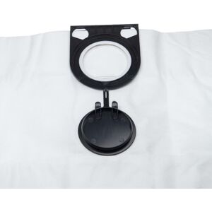 20 microfleece Dust Bags compatible with Metabo asa 1200, 1202, 32 l Vacuum Cleaner, 75cm x 30cm, White - Vhbw