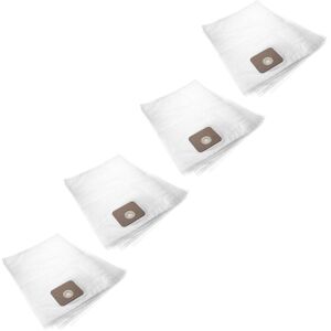 vhbw 20 microfleece Dust Bags compatible with Nilfisk Multi 30 T VSC INOX Vacuum Cleaner, White