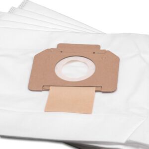 20 microfleece Dust Bags compatible with Protool / Festool fb-vcp 260 e-l, vcp 260 e-m Vacuum Cleaner, White - Vhbw