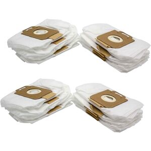 20 microfleece Dust Bags Replacement for Europlus n 172 for Vacuum Cleaner, White - Vhbw