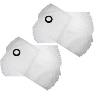 20 microfleece Dust Bags Replacement for Makita 83132B8I for Vacuum Cleaner, White - Vhbw
