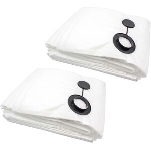 20 microfleece Dust Bags Replacement for Nilfisk / Alto / Wap 61603 for Vacuum Cleaner, White - Vhbw