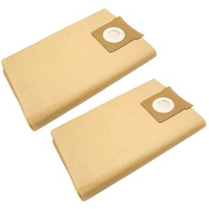 20x Vacuum Cleaner Bag compatible with AquaVac Delta es, Max 7, Inox 20, Exxtra 200, Euromac v 10 Vacuum Cleaner, paper, 83 cm x 37 cm, Brown - Vhbw